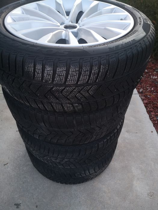 Jante bmw g20 g30 245 45 18 runflat pirelli sotto zero 3