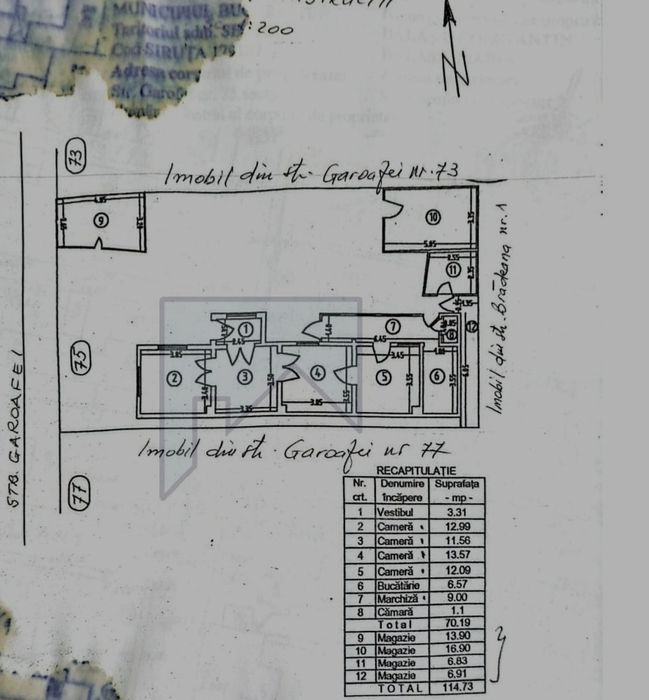 Teren intravilan 294 mp / toate utilitatile trase! PRET  NEGOCIABIL!