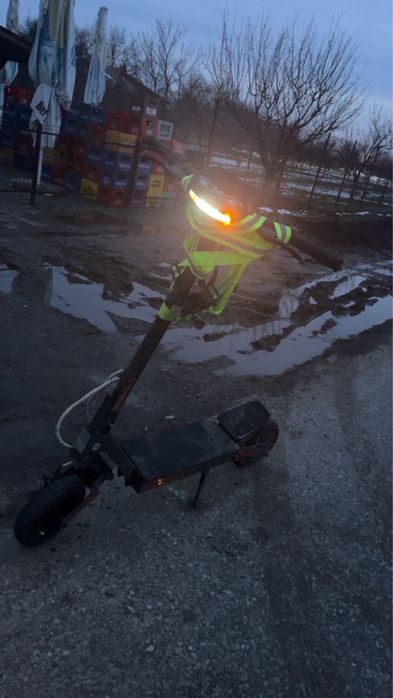 Trotineta este in stare buna