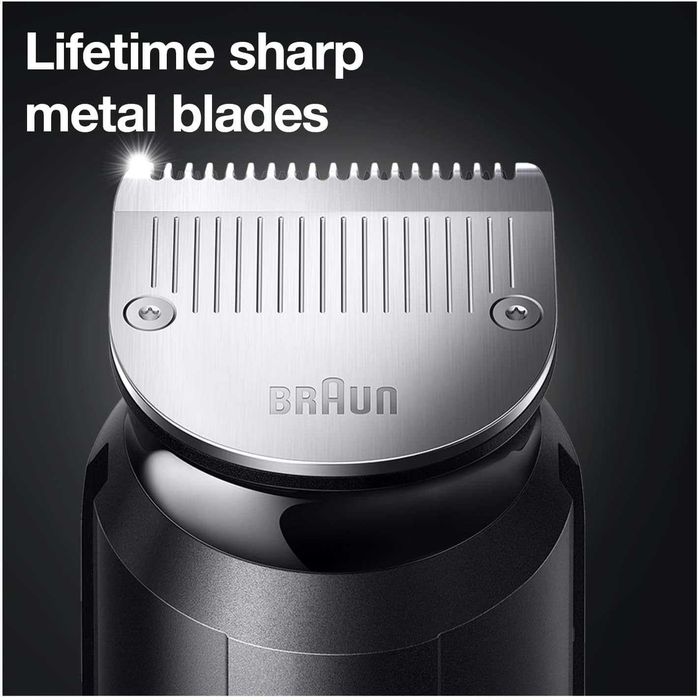 Машинка за подстригване Braun MGK7331 Тример за коса,брада и тяло 10в1