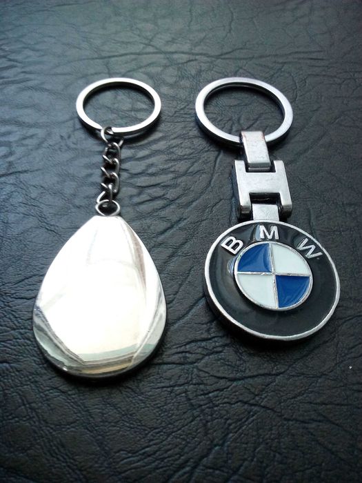 Ключодържатели БМВ метални капка и двулицев