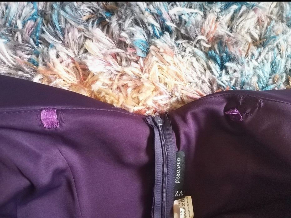 Rochie lunga de seara sativ mov