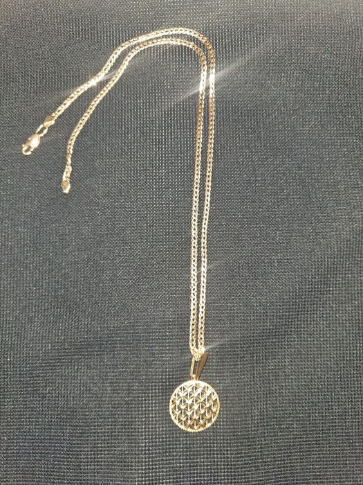 Продам цепь с кулоном Советское золото 583п