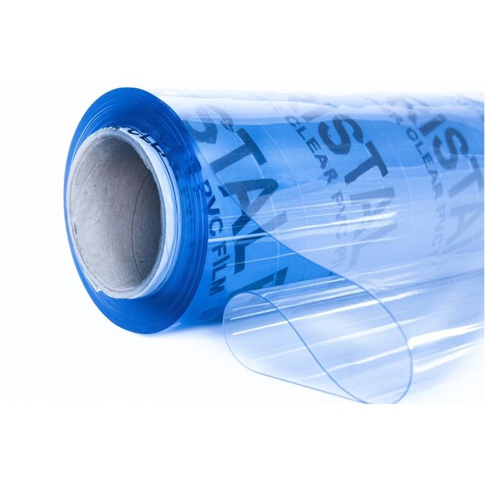 0.5 mm | 1.8 m x 30 m - Folie transparentă ignifugată pentru închidere terasă și foișoare Cristal Flex, grosime 0,5 mm