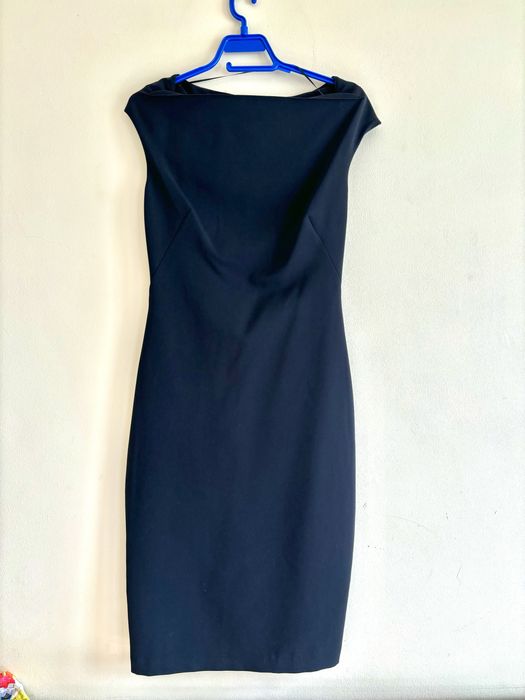 Черна елегантна рокля Zara