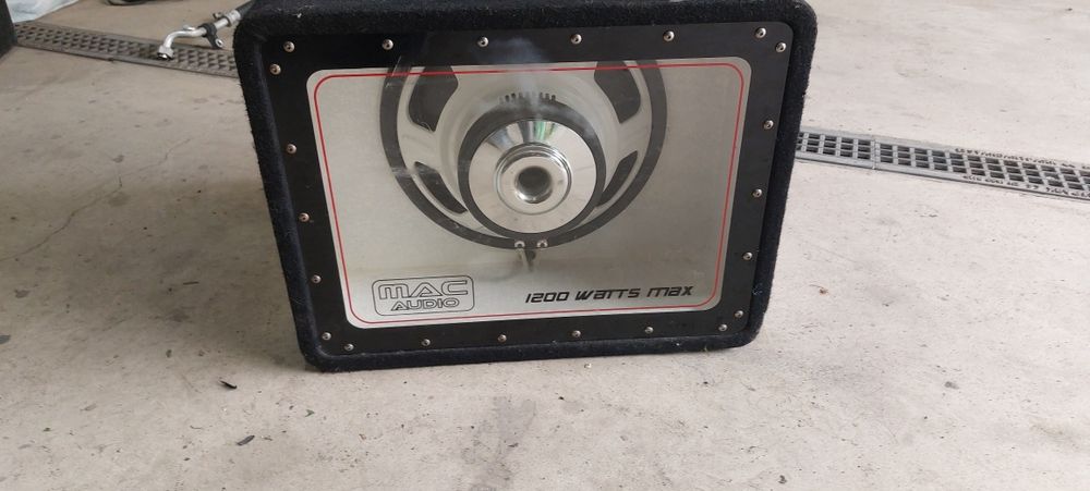 Subwoofer mac audio 112p 1200w