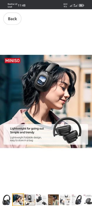 Bluetooth naushnik yangi