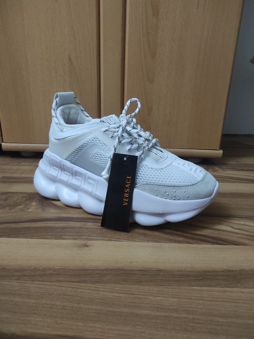 Versace chain reaction triple white