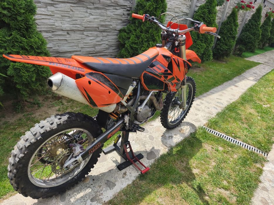 Motocross KTM exc400cc 4t pornire buton