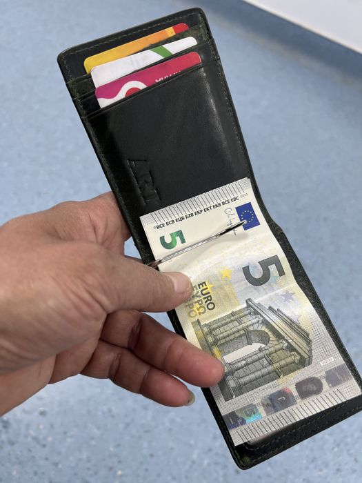 Портфейл естествена кожа