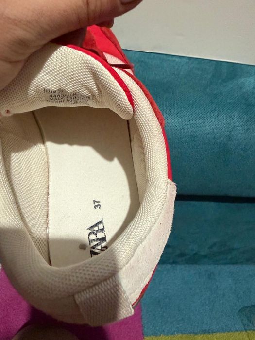 Sneakers Zara roșii , 37