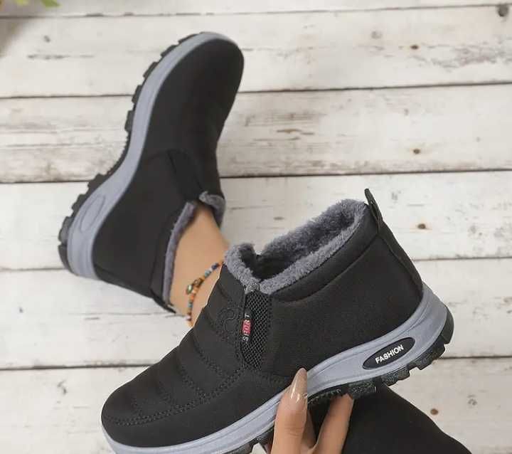 Женские утеплённые ботинки