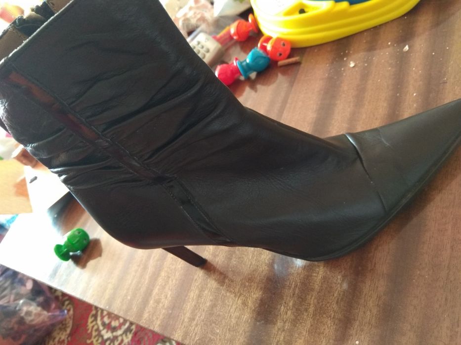 Италиански боти-естествена кожа///36/5н.