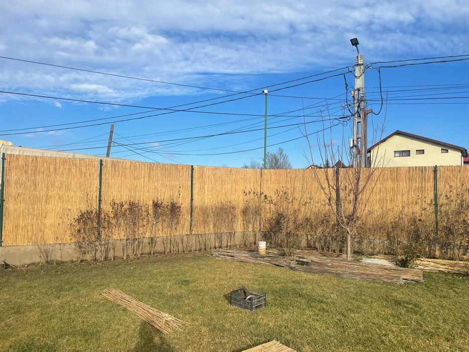 Panouri gard din stuf