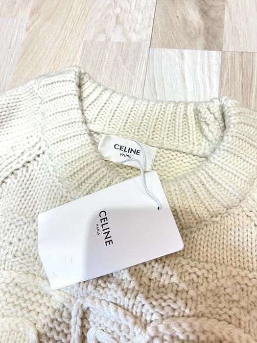 Celine Paris Дамски Пуловер Нов