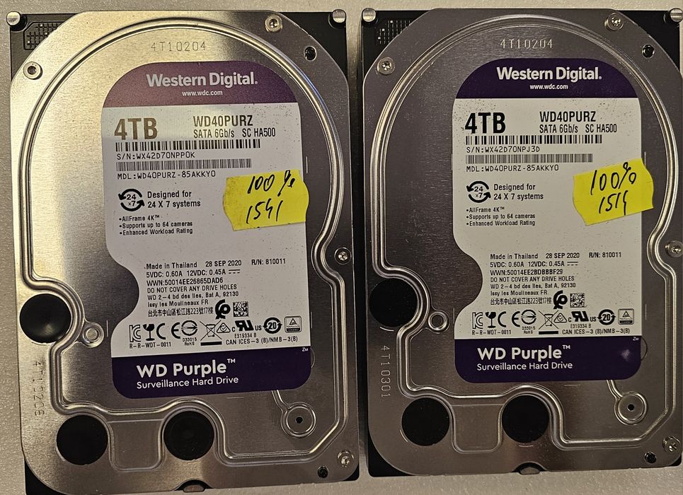 HDD 4TB WD Nas,server, video recording