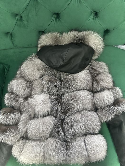 Blana naturala vulpe 3 in 1