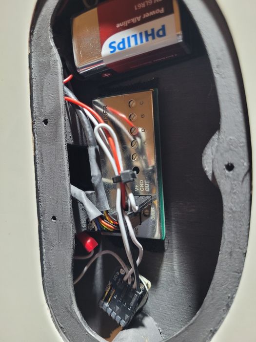 Vioara Zeta 5 corzi placa originala