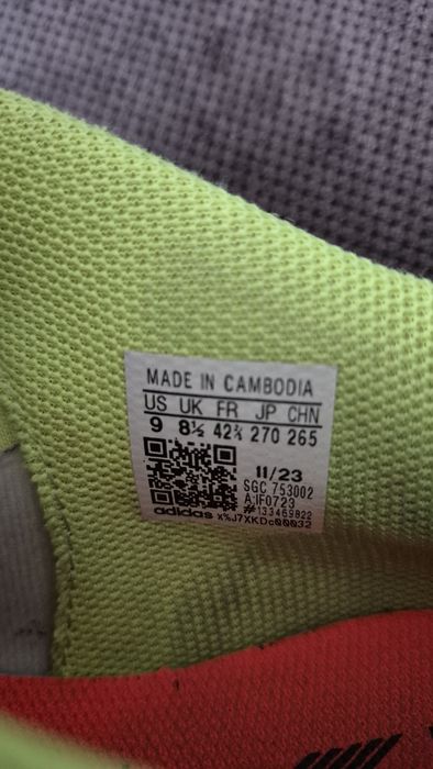 Ghete fotbal Adidas marime 42 2/3