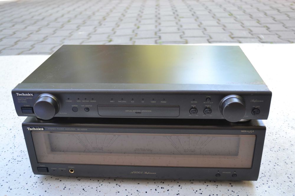 Amplificator Technics SE A 900 S+ Technics SU C 800 U cu Telecomanda