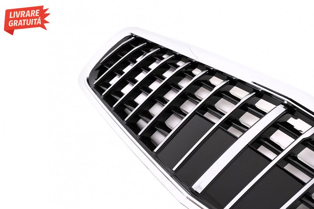 Grila Centrala Mercedes S-Class W221 Facelift (2010-2013) Vertical Des