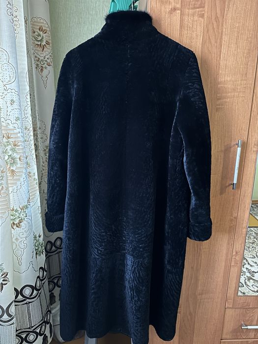 Шуба мутоновая. Размер 56