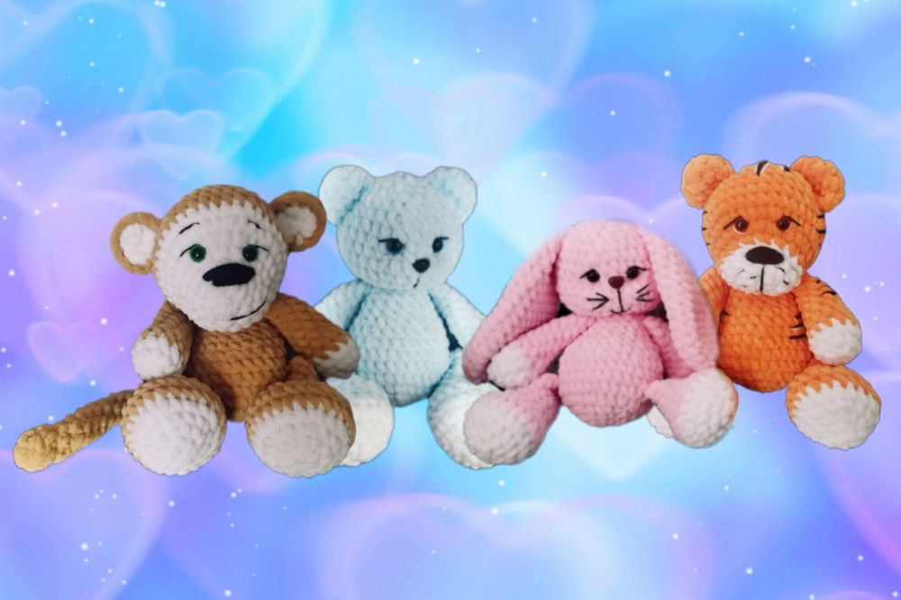 Банда плюшковци #ръчноизработено