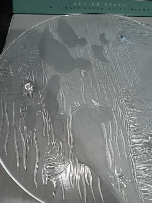 Platou tort cristal Design Botticelli — în cutie originală