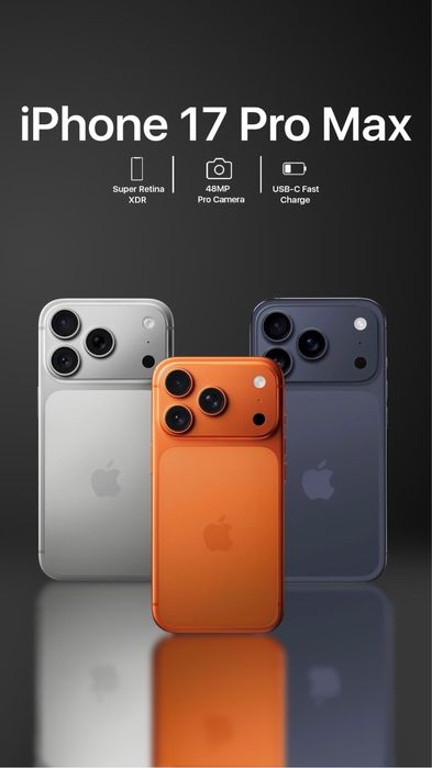 IPHONE 17 PRO MAX muddatli to'lovga 0 % Boshlang'ich to'lov