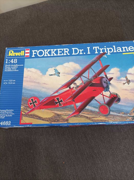 Revell сглобяем модел Fokker Dr. I Triplane