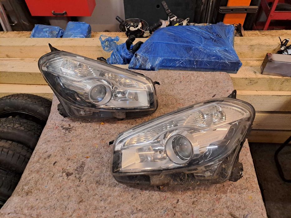 Far stanga dreapta Faruri Nissan nisan Qashqai quasqai J10 Cu LUPA