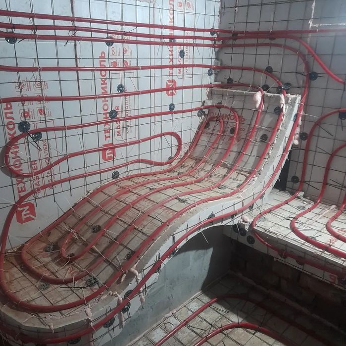 Продам,установлю водяной тёплый пол