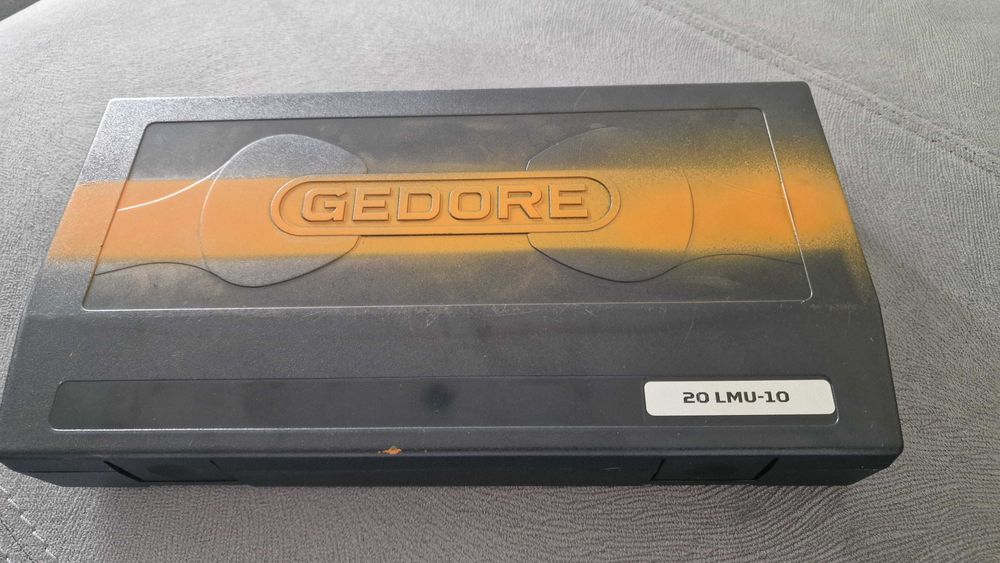 Set chei tubulare metrice, Gedore, 1/4 (6,3 mm), 49 buc. Original