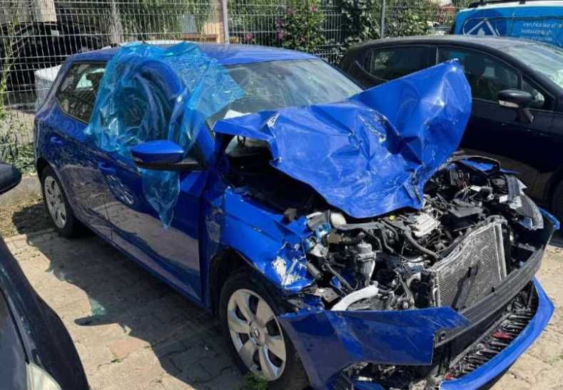 skoda fabia 2021 avariat