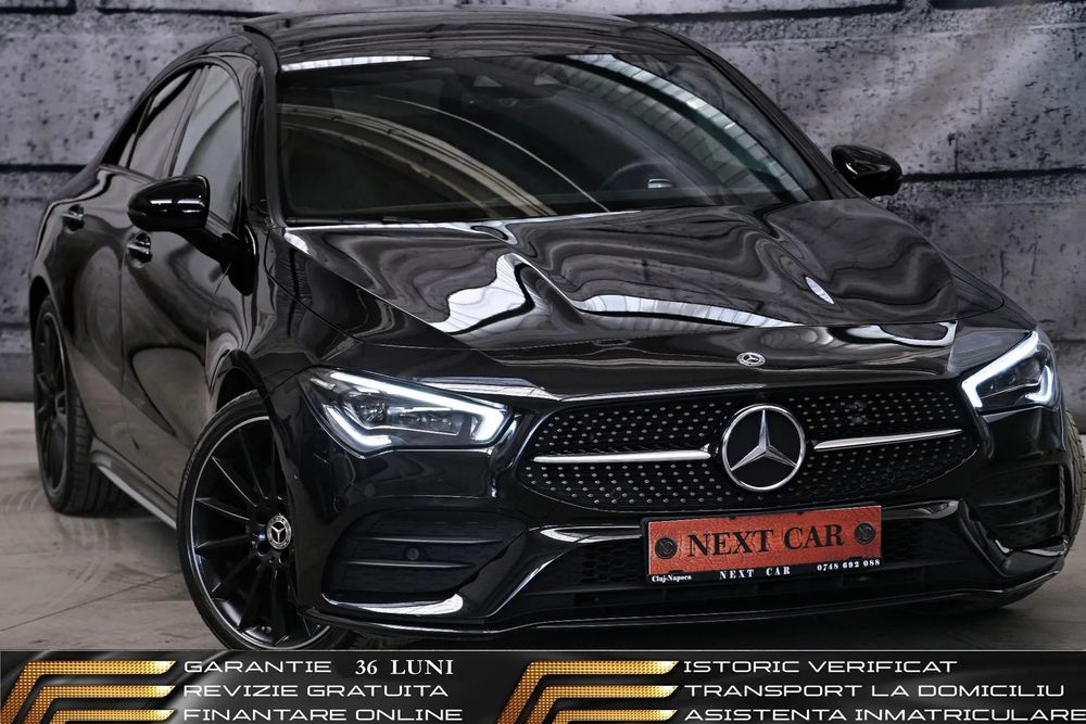 Mercedes-Benz CLA GARANTIE 36 LUNI*RATE*AMG*Automata*Piele*Trapa*Full Led*Virtual*Full