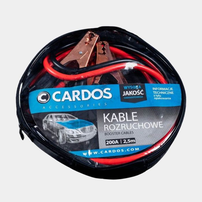 Кабель-прикуриватель K2 CARDOS высокое качество крокодилов и проводов