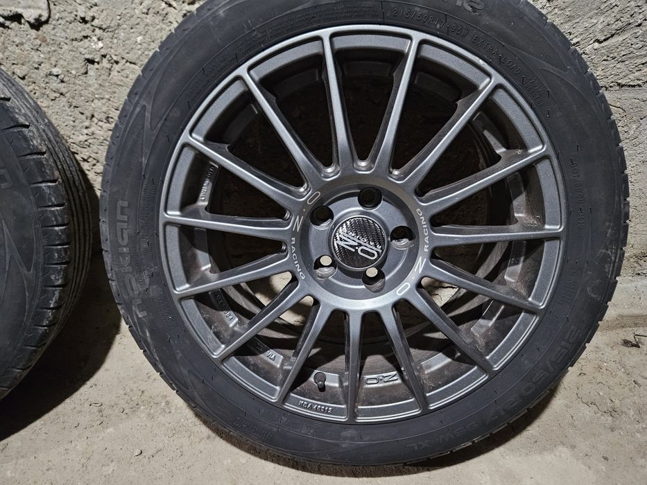 Jante OZ Superturismo LM 17x7.5 pcd 5x108 ET40(Volvo Jaguar Ford Renault Peugeot Citroen) Matt Graphite silver