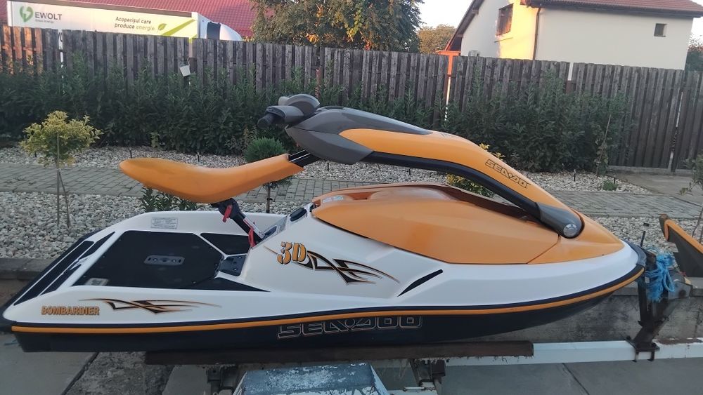 Jet-sky Seeadoo Bombardier 3d,782cc