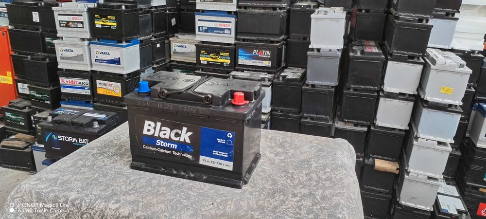 Акумулатор 75 ач, гаранция и доставка