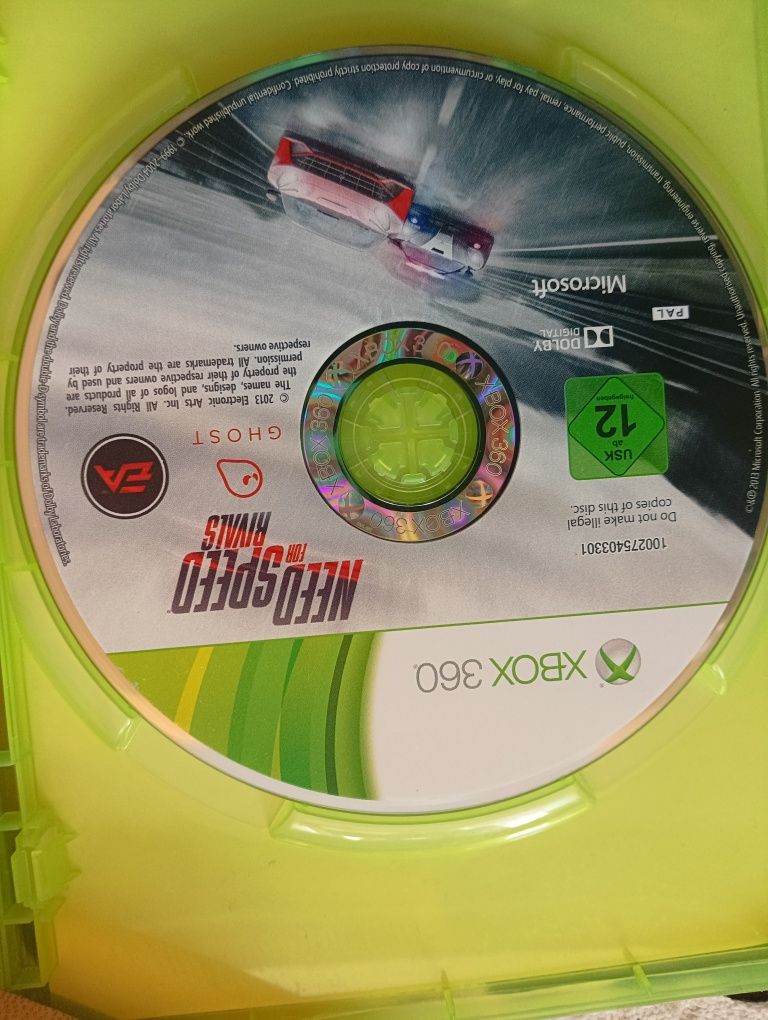 Игра Need For Speed: Rivals (xbox 360, Xbox 360 Games Discs Used