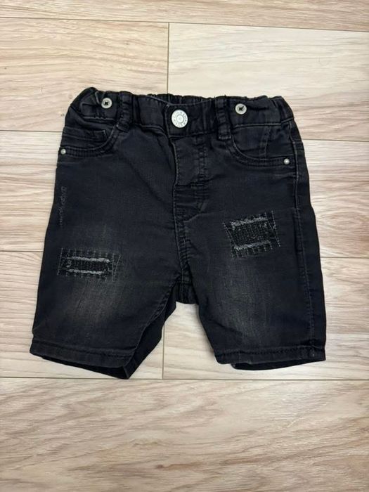 Set 2 perechi blugi scurti H&M 12-18 luni