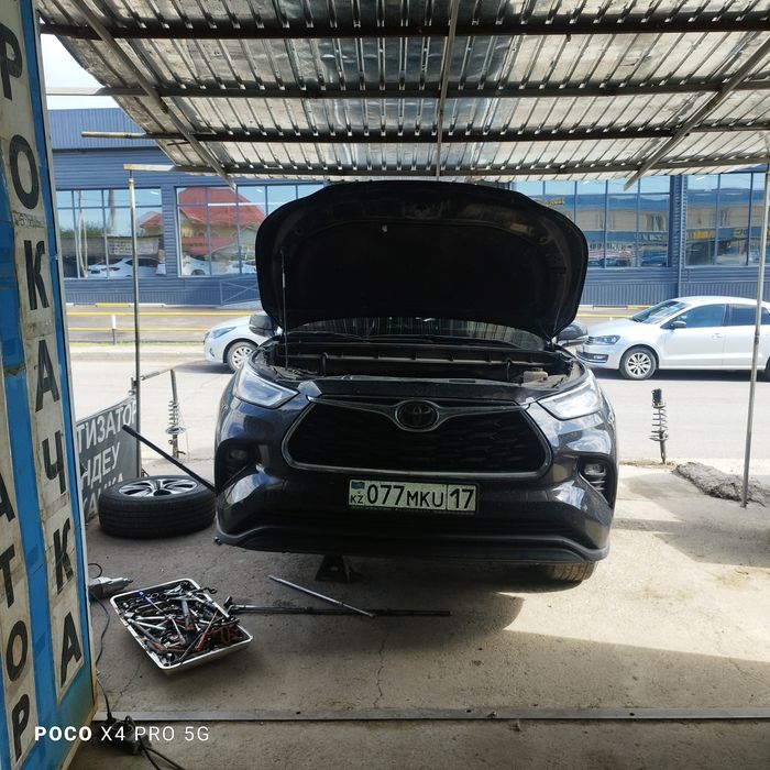 Прокачка амортизаторов