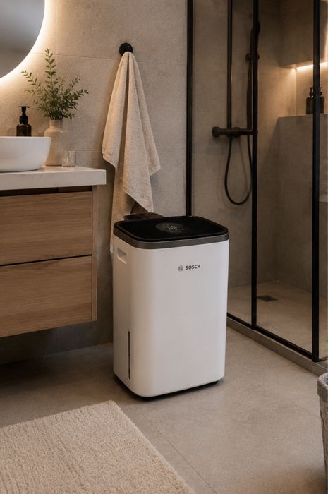 Bosch Dry 2000 – Dezumidificator Nou, Ideal pentru Baie, Dormitor sau Apartament