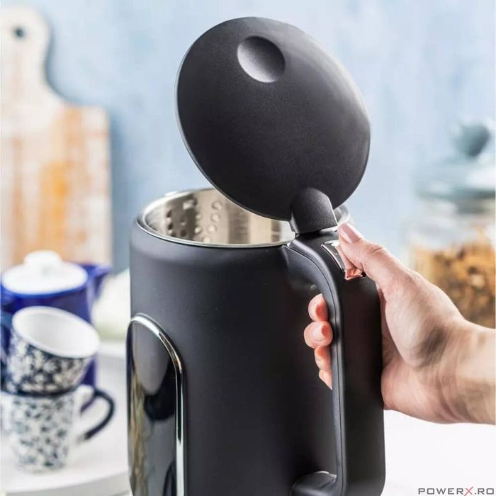 Fierbator electric, fabricat din otel inoxidabil, panou LED,