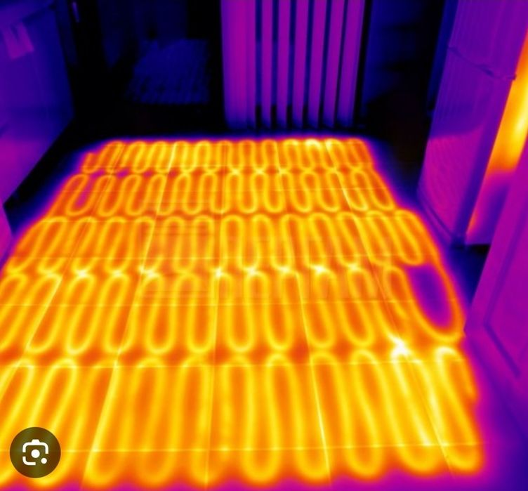 Тепловизор с высоким разрешением(теплый пол)