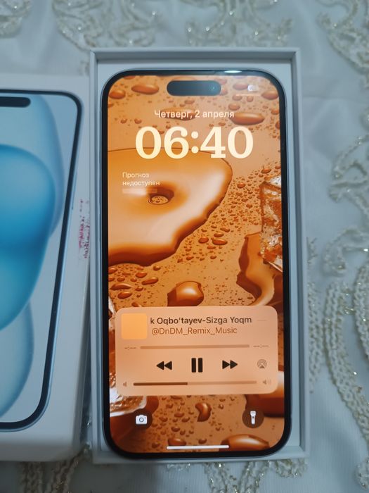 iPhone 15 100% ёмкость