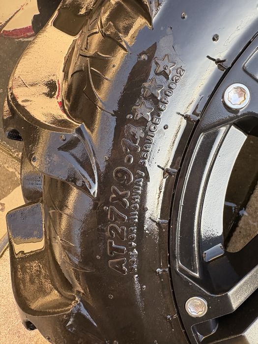 Roti atv( Jante SS + anvelope GBC Mega Mayhem (noroi/mud)