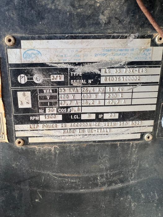 Generator curent termic