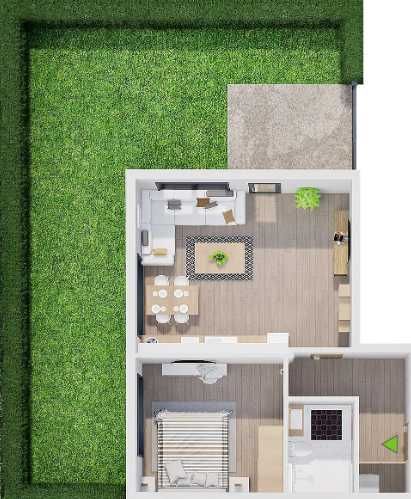 Двустаен апартамент в Прослав!