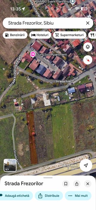 Teren intravilan 1200mp zona lazaret